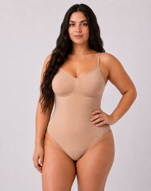 SilkSculpt onzichtbare corrigerende body nude, vooraanzicht