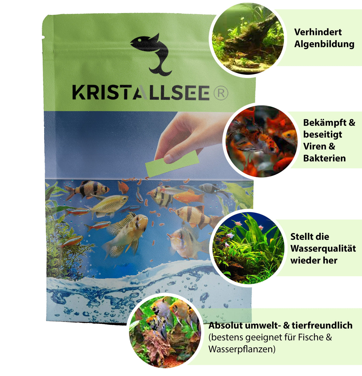 Kristallsee™ AQUA BIO REINIGUNGSPULVER | 1+1 GRATIS