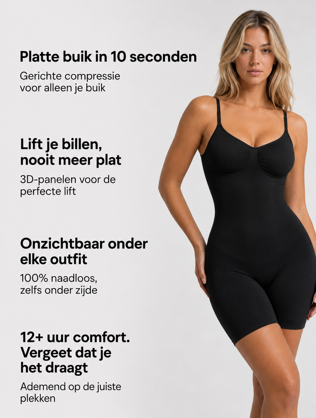 Naadloze Shaper - Corrigerende Body met Gezoneerde Compressie – productafbeelding 5